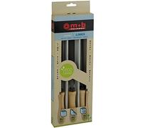 Peddinghaus 991901 Lime coupe 2 avec manche en bois, Argent, 200 mm, Set de 3 Pièces