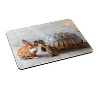 Pedea 67007095 Tapis de Souris Motif Lapin et Tortue 22 x 18 cm
