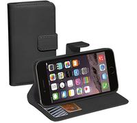 PEDEA Book Classic + GlasFilm de Protection pour iPhone 7 Plus, noir; s'adapte iPhone 7 Plus