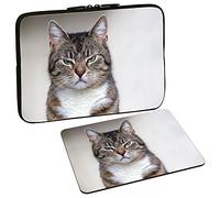 Pedea Design Housse de Protection d'ordinateurs Portables 10,2 "/13,3 pouces/15,6 pouces/17,3 Pouces 17,3 Zoll + Mauspad Cat