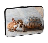 PEDEA Étui Design pour Tablette 10,1" Motif Lapin et Tortue