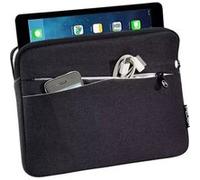 PEDEA Sacoche pour Tablette PC Fashion pour 12,9 Pouces (32,8 cm) Housse de Protection Étui Case avec Compartiment pour Accessoires, Noir