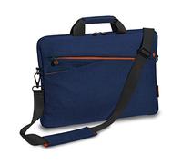PEDEA Housse pour ordinateur portable "Fashion" Étui pour ordinateur portable jusqu’à 17,3 pouces (43,9 cm) Sacoche à bandoulière, bleu