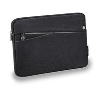 PEDEA Sacoche pour Tablette PC Fashion pour 10,1-11 Pouces (25,6-27,96 cm) Housse de Protection Étui avec Compartiment pour Accessoires, Noir