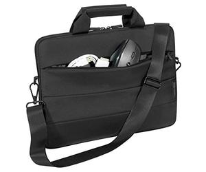 PEDEA - Sacoche pour Ultrabooks jusqu'à 13,3" avec accessoires poche - Noir
