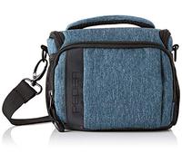 PEDEA SLR Sac à bandoulière avec protection d'écran pour Nikon D500, D750, D3500, D5200, D300 Coolpix B500/Sony Alpha 7, 7M2 7M3, 7R II, DSC-RX10 / Canon EOS 77D, 200D, 1200D, 1300D, (Mauve)