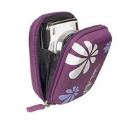 PEDEA tui pour Canon IXUS 145 / 150 / 160 / 165, Nikon Coolpix L29, Sony DSC-W830 / DSC-W810 avec film de protection, pourpre