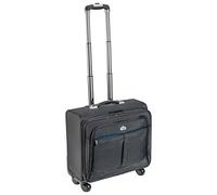 PEDEA Valise à roulettes professionnelle "Premium Plus" Valise à roulettes pour ordinateur portable jusqu’à 17,3 pouces (43,9 cm) avec compartiment pour nécessaire de voyage, noir