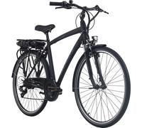 Aluminium Vélo électrique Homme ADORE Versailles 28''Ebike noir 250 Watt Li-Ion 36V/10,4 Ah 7 vitesses