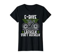 Pedelec Vélo électrique Sourire au Lieu des leviers T-Shirt Graphique avec Valeur