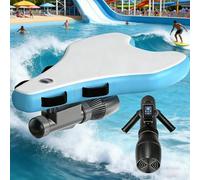pedenencelia 2026 Kit Bodyboard 3-en-1 / Scooter sous Marin, Moteur sans Balais 500W/700W, Batterie 10000/16000mAh, 7-11 km/h, Capacité 110kg - Bateau Moteur Gonflable Pliable 700w