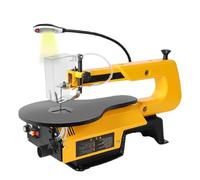 pedenencelia Scie À Chantourner Électrique À 16 Vitesses, Moteur 180 W/150 W, Plage Vitesse 400 À 1 650 TR/Min, Table Réglable À 45°, pour Travaux Menuiserie Et Coupes Précision PremiumModel