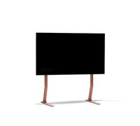 Pedestal Bendy Support Haut pour TV de 40 à 70 Pouces, Support de Sol Tendance, Meuble TV Unique (Rose)