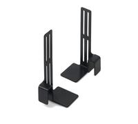 Pedestal Box Mount | Support pour TV Box & Console de Jeux arrière sur Le Meuble TV Pédestal | Compatible avec Xbox & Playstation PS4 | pour Support TV Pedestal à l'exception du Linked Tall (Noir)