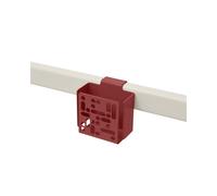 Pedestal Box Support Rouge Brûlant