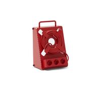 Pedestal Cable Stand Rouge - Enrouleur pour Multiprise Pedestal Power Bar