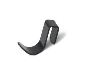 Pedestal Hook Mount | Support pratique pour câbles et écouteurs à l’arrière du meuble TV | S’adapte à n’importe quel support TV Linked (noir)