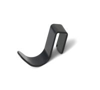 Pedestal Hook Mount | Support pratique pour câbles et écouteurs à l'arrière du meuble Pedestal TV | S'adapte à n'importe quel support TV Pedestal à l'exception du haut Linked (noir)