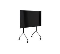Pedestal Moon Rollin' Tall Support TV Charbon
