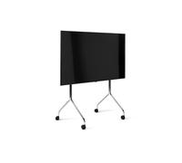 Pedestal Moon Rollin' Tall Support TV Chrome