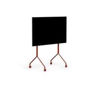 Pedestal Moon Rollin' Tall Support TV Rouge Brûlant