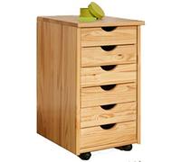Pedestal Nils de 6 tiroirs, 36 x 40 x 65 cm -PEGANE-