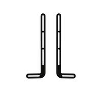 Pedestal Support de Barre de Son pour Téléviseur Charbon