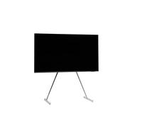 Pedestal Viva Support TV Chrome