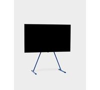 Pedestal Viva Support TV de 40 à 70 pouces | Support TV de qualité supérieure au design moderne | Pieds TV robustes en acier | Pied TV élégant avec pieds inclinés et pieds arrondis (bleu)