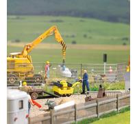 Pédestre Rouleau Oo / Ho Échelle Busch 7805