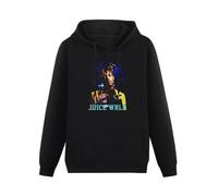 PEDFUVL Juice World Men's Hoodies Graphic Printed Black Pullover Sweatshirts S