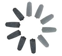 Pedi Rollers Recharges de rechange pour Finishing Touch Flawless Pedicure, Amope Pedi Electric Foot Callosités Remover - 5 Gros et 5 Fine Heads