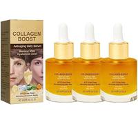 Pedia Advanced Collagen Boost Sérum anti-âge, raffermit la peau et réduit les rides, sérum à l'acide hyaluronique, correcteur anti-âge au collagène pour tous (3pcs)