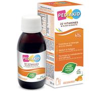 Pediakid 22 Vitamines Et Oligo-Éléments Goût Orange Abricot Flacon 125ml