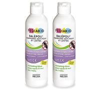 PEDIAKID - Balepou Shampoing - Traitement Anti-Poux et Lentes Naturel - Agit en 15 minutes - Dès 3 mois - Dispositif Médical - Lot de 2