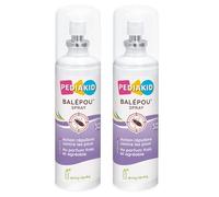 PEDIAKID Balépou Spray Anti-Poux - Répulsif Naturel Enfant 100ml x2