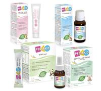 PEDIAKID Box Bébé - Vitamine D3, Colicillus Bébé & Gaz, Gel Premières Dents | Flacon de 20ml de Vitamine D3l, Tube de 15ml de Gel premières dents, 12 sticks de Bébé Gaz, Flacon de 8ml de Colicillus Bébé