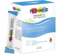 Pediakid Calcium C+ Goût Cola Poudre 14 Sachets