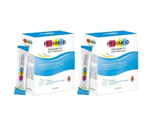 PEDIAKID Calcium C + Poudre Pour La Préparation D'Une Solution 2x14 pc(s)