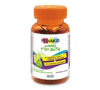 Pediakid - Gommes Ferments Lactiques - Formule Naturelle Au Délicieux Arôme De Pomme - Contribue À Enrichir La Flore Intestinale - Soutient Les Défenses De L'organisme - 60 Gommes