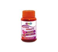 PEDIAKID Gommes Immunité – Arôme framboise – Formule naturelle – 60 gommes