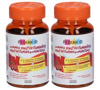 PEDIAKID® Gommes Multivitaminées Gummies 2x60 pc(s)