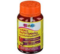 Pediakid Gommes Multivitaminées Arôme Cerise 60 unités