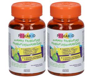 PEDIAKID® Gommes Probiotiques Ours Pomme Gummies 2x60 pc(s)