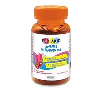 Pediakid Gommes Vitamine D3 Goût Fraise 60 Pièces