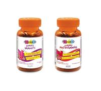 PEDIAKID - Lot des Gommes Immunité & Multivitaminées - Formule Naturelle