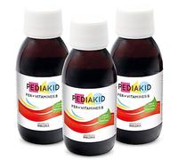 PEDIAKID - Sirop Fer + Vitamines B - Complément Alimentaire Naturel - Formule Exclusive au Sirop d'Agave - Optimise les Apports en Fer - Contribue à Réduire la Fatigue - Lot de 3 Flacons 125ml