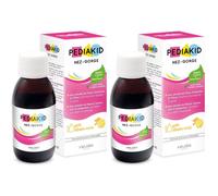 PEDIAKID® Sirop nez et gorge au miel citron 2x125 ml