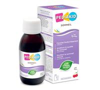PEDIAKID Sirop Sommeil - Complément alimentaire Sirop d'agave Lavande & Marjolaine Goût Cerise 125ml