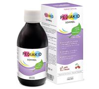 PEDIAKID - Sirop Sommeil - Complément alimentaire favorisant l’endormissement - Réduit les réveils nocturnes - Formule exclusive au Sirop d'Agave Lavande & Marjolaine- Goût Cerise - Dès 4 mois -250 ml